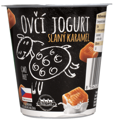 Bon Lait Ovčí jogurt Slaný karamel