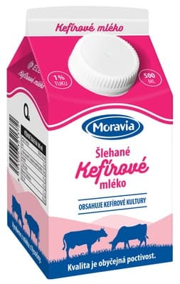 Moravia Kefírové mléko 1% 500.0 ml