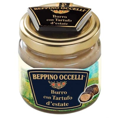 Beppino Occelli Máslo s lanýžem Burro con Tartufo d'estate 80.0 g