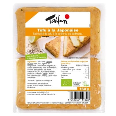 Naturalia Taifun BIO Japonské tofu filety, 2x80g 160.0 g