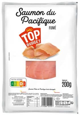 Top Budget Uzený pacifický losos