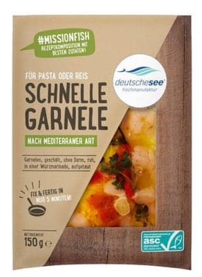 Deutshe See Rychlé krevety ve středomořském stylu