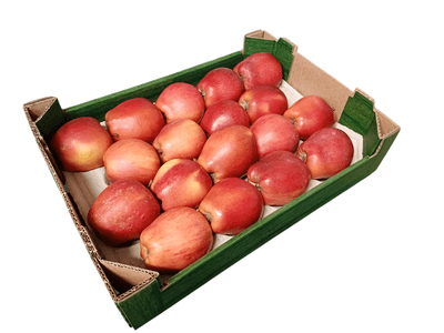 Jablka Red Delicious, karton
