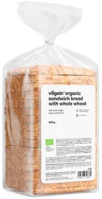 Vilgain Celozrnný toasťák BIO 400.0 g