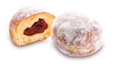 Mini koblížek s nugátem