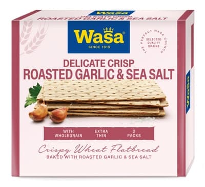 Wasa Delicate Crisp pečený česnek