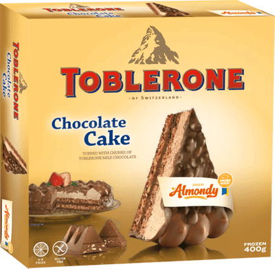 Almondy Toblerone čokoládový dort