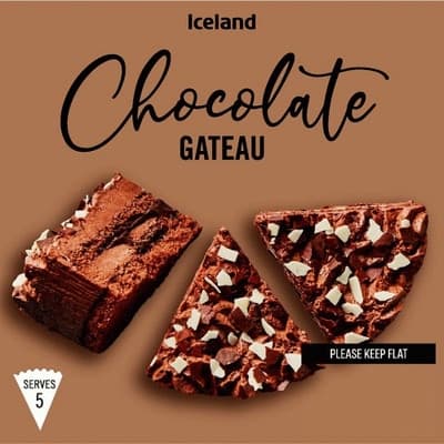 Iceland Čokoládovo-šlehačkový dort
