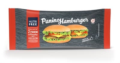 Nutrifree Bezlepkové Hamburger housky 180g