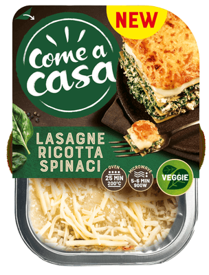 Come a Casa Lasagne se špenátem a ricottou