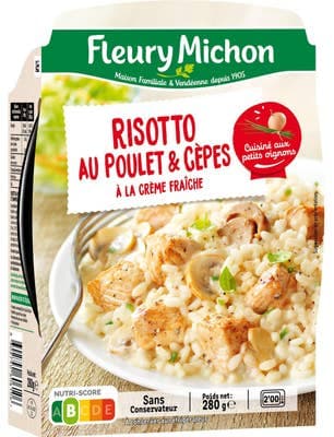 Fleury Michon Kuřecí rizoto s hříbky