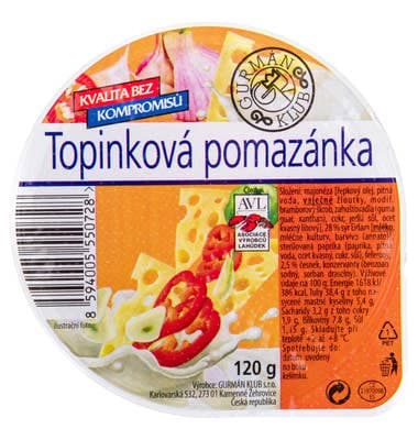 Gurmán Klub Topinková pomazánka