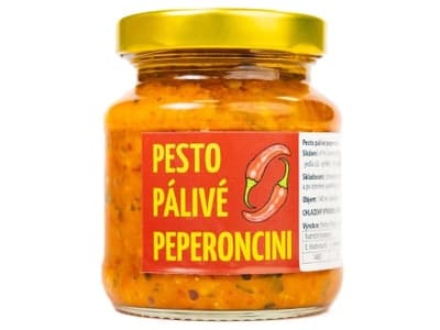 Dobroty s příběhem Naše Pesto Peperoncini