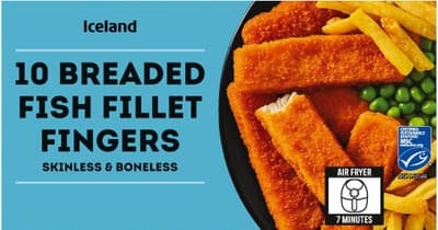 Iceland Rybí prsty ze 100% filetů aljašské tresky bez kůže a kostí 10ks