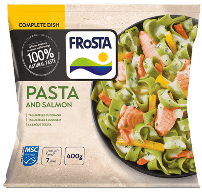 FRoSTA Těstoviny s lososem 400.0 g