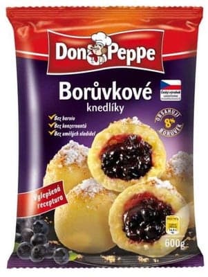 Don Peppe Borůvkové knedlíky tvarohové
