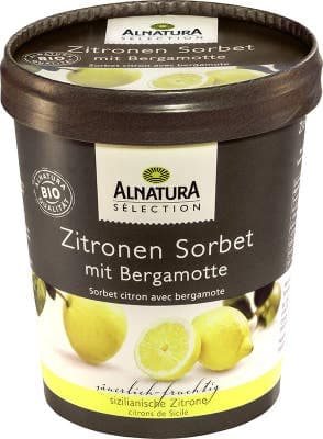 ALNATURA BIO Sorbet citron s bergamotem