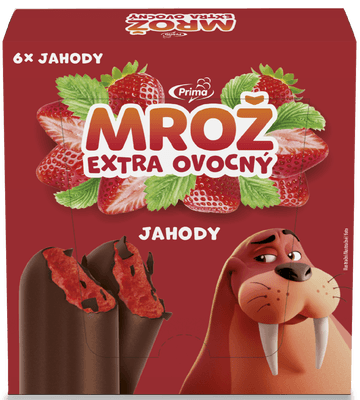Mrož jahody multipack