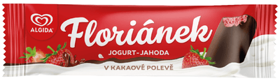 Algida Floriánek Jogurt - Jahoda v kakaové polevě 50.0 ml