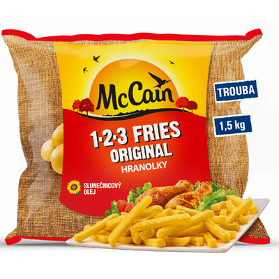 McCain 123 Fries Original 1.5 kg