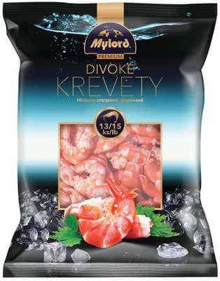 Mylord Premium Divoké krevety (13/15ks/lb)