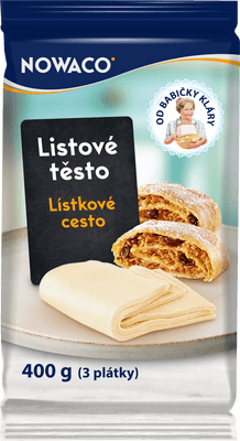 Nowaco Listové těsto 3 plátky NOWACO