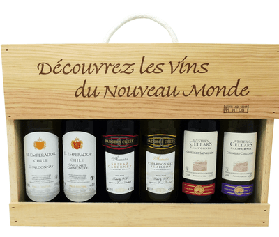 Les Grands Chais Malette Cap Monde 6x250ml (degustační dárkové balení)