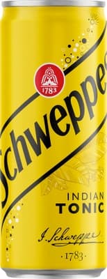 Schweppes Tonic, plech