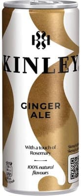 Kinley Ginger Ale plech 250.0 ml