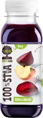 UGO 100% šťáva Červená řepa/jablko 250.0 ml