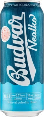 Budějovický Budvar Nealko, plech