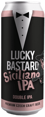 Lucky Bastard Siciliano Double IPA plech