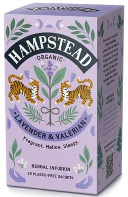 Hampstead Tea BIO bylinný čaj s levandulí a kozlíkem 20ks