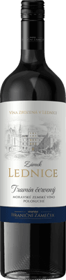 Vinařství Lednice Zámek Lednice Tramín červený zemské polosuché