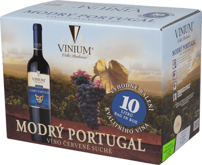 Vinium Modrý Portugal, BiB 10.0 l