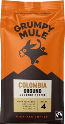 Grumpy Mule BIO Colombia SCA 84+ mletá káva Arabica 200.0 g