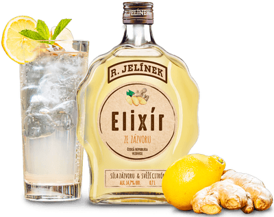 R. JELÍNEK Elixír ze zázvoru 14,7%