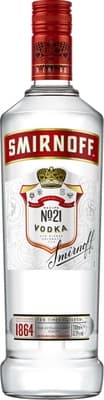 Smirnoff Red vodka (37,5%)