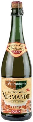 La Fauconnerie Cider sladký z Normandie 750.0 ml