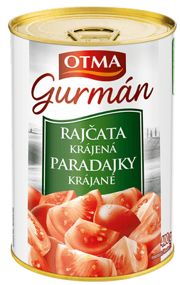 Otma Gurmán krájená rajčata