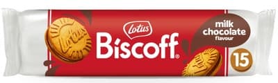 Lotus Biscoff plněné sušenky s krémem s příchutí čokolády