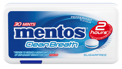 Mentos CleanBreath Peppermint funkční bonbony