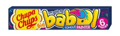 Chupa Chups Big Babol Tongue Painter žvýkačky