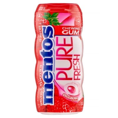 Mentos Pure Fresh Strawberry žvýkačky