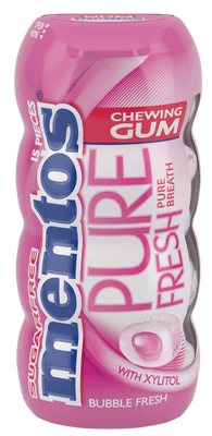 Mentos Pure Fresh Bubble Fresh žvýkačky 30g