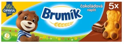 Opavia Brumík Čokoládová náplň jemné pečivo 150.0 g