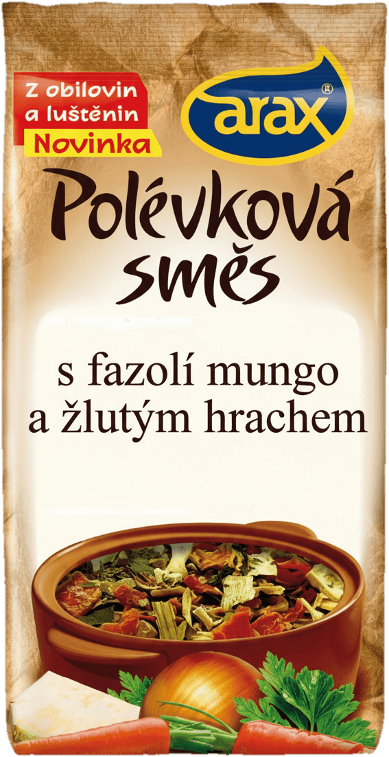 Arax Polévková směs Fazole mungo a žlutý hrách