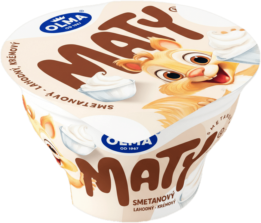 Olma Olmíci Maty smetanový