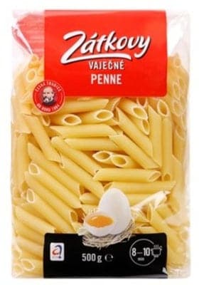 Zátkovy vaječné těstoviny Penne