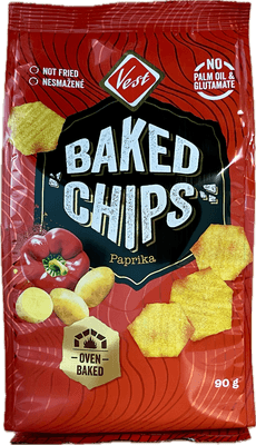 Vest Baked chips paprikové